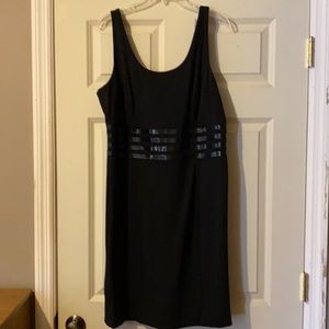 Michael Kors black tank dress NWT